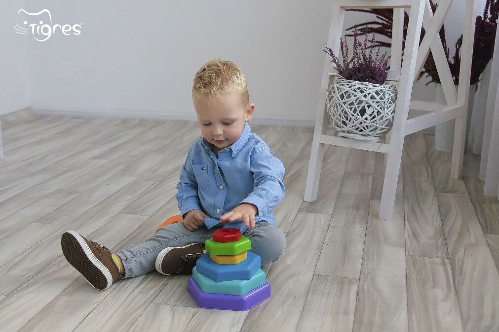 Photo - Is your baby coping with the stacking toys? – developmental norms of the one-year old baby