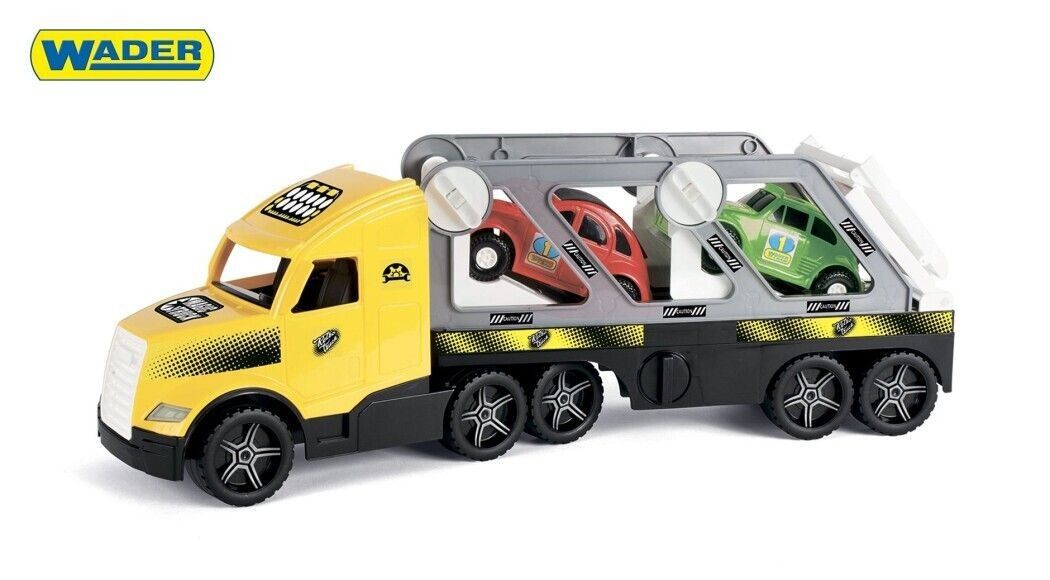 Фото - Машинки WADER "Magic truck" - вантажівки з магічними спецефектами