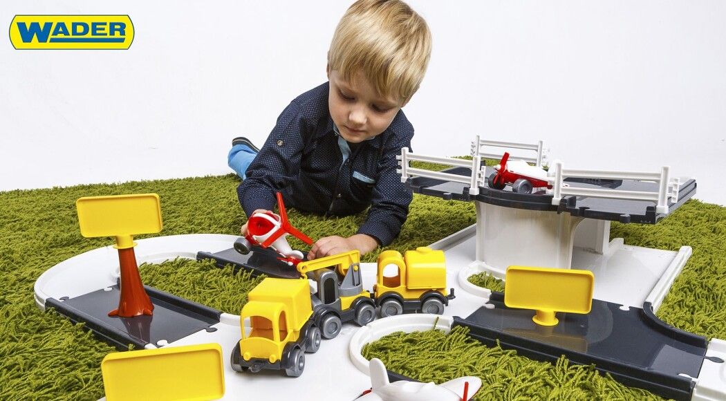 Фото - Гаражі, треки та парковки  WADER –  багатофункціональні іграшки для дітей  