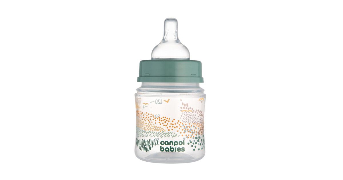Canpol babies Пляшка антиколікова з широким отвором 120 мл Easystart ...