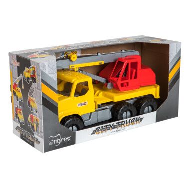 Авто "City Truck" кран в коробці