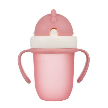 Canpol babies Кружка з силіконовою трубочкою 210 мл MATTE PASTELS