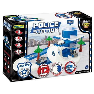 Play Tracks City - набір поліція