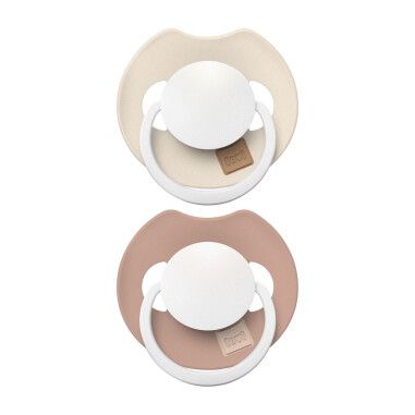Пустушка силіконова динамічна LOVI Prime 18+ міс 2 шт Ivory Glow/Blush Glow