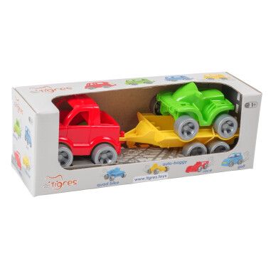 Набір авто "Kid cars Sport" 3 ел. (пікап + квадроцикл)