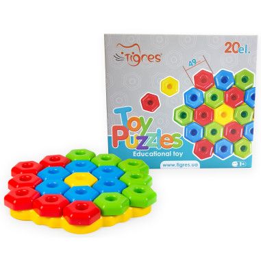 Развивающая игрушка "Игро-Пазлы" 20 элементов
