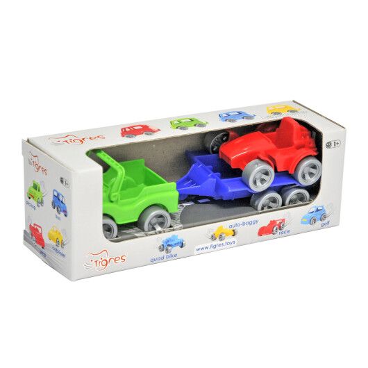 Набір авто "Kid cars Sport" 3 ел. (джип + багі)