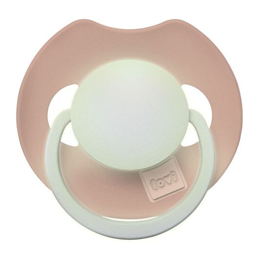 Пустушка силіконова динамічна LOVI Prime 18+ міс 2 шт Ivory Glow/Blush Glow - 7