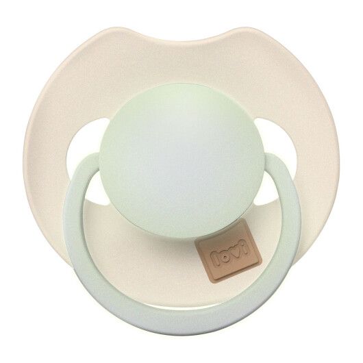 Пустушка силіконова динамічна LOVI Prime 18+ міс 2 шт Ivory Glow/Blush Glow - 8
