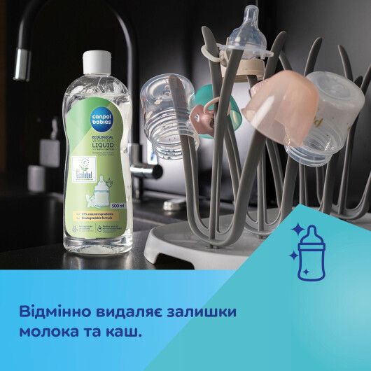 Canpol babies Рідина для миття пляшечок і сосок 500 мл - 2