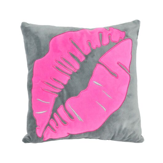 Подушка "Pink lips", Tigres