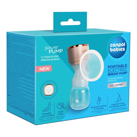 Canpol babies Молоковідсмоктувач портативний електричний PowerPump - 5
