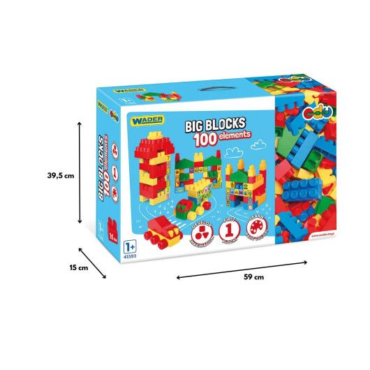 "Big Blocks" конструктор 100 ел. - 4