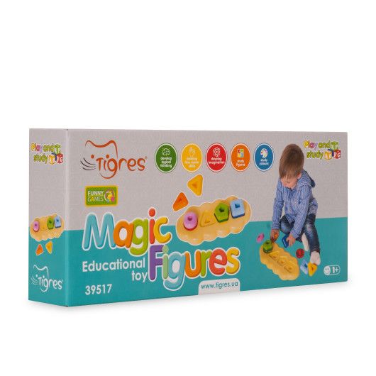 Іграшка розвиваюча "Магічні фігурки" 8 ел. в коробці