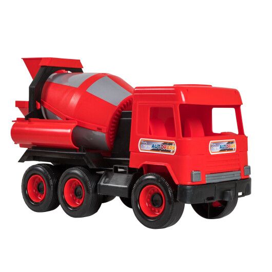 Авто "Middle truck" бетонозмішувач (червоний) в коробці - 2