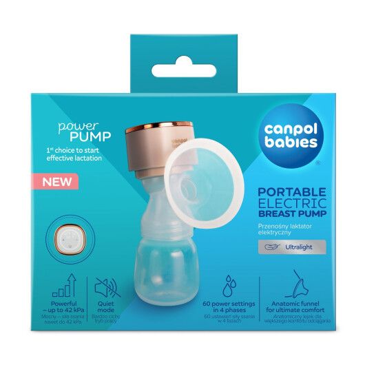 Canpol babies Молоковідсмоктувач портативний електричний PowerPump - 4