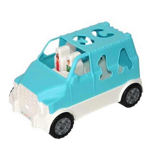 Авто "Smart Wheels"  сортер 6 ел. (бірюзовий), Tigres - 2