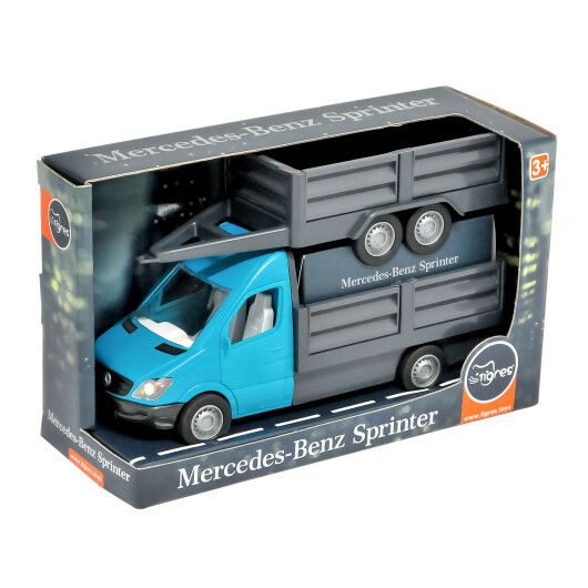 Автомобіль "Mercedes-Benz Sprinter" бортовий з причіпом (ціан), Tigres