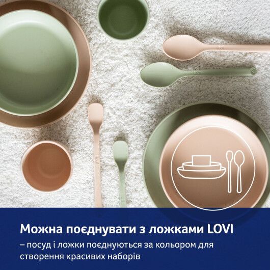 Набір посуду з кружкою LOVI Pistachio - 8