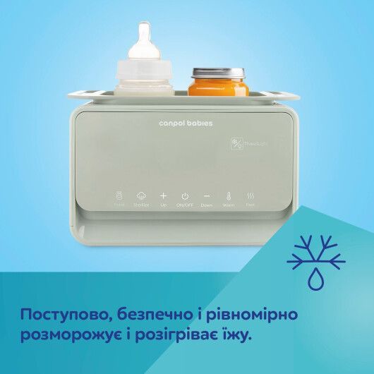 Підігрівач і стерилізатор Canpol babies 7в1 з терморегулятором і підсвіткою - 14