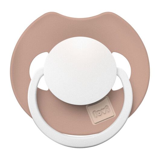 Пустушка силіконова динамічна LOVI Prime 0-6 міс 1 шт Blush Glow