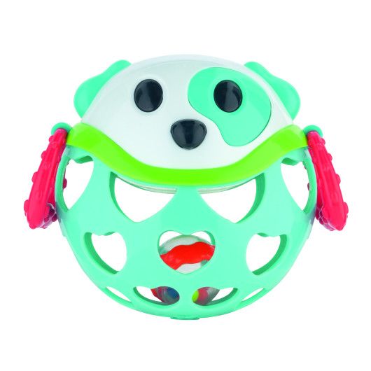 Canpol babies Игрушка с погремушкой интерактивная Зеленый Мишка
