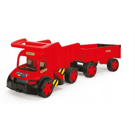 Вантажівка "Гігант" + іграшка візок (лімітована колекція) - 4