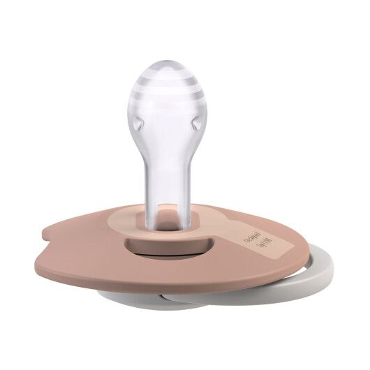 Пустушка силіконова динамічна LOVI Prime 18+ міс 2 шт Ivory Glow/Blush Glow - 4