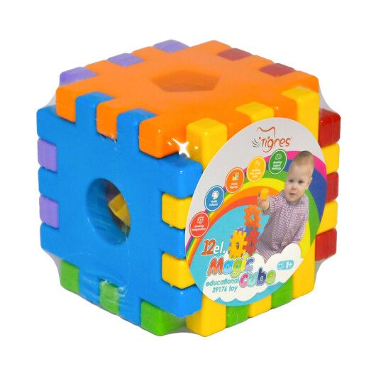 Іграшка розвиваюча "Чарівний куб" 12 ел. - 3