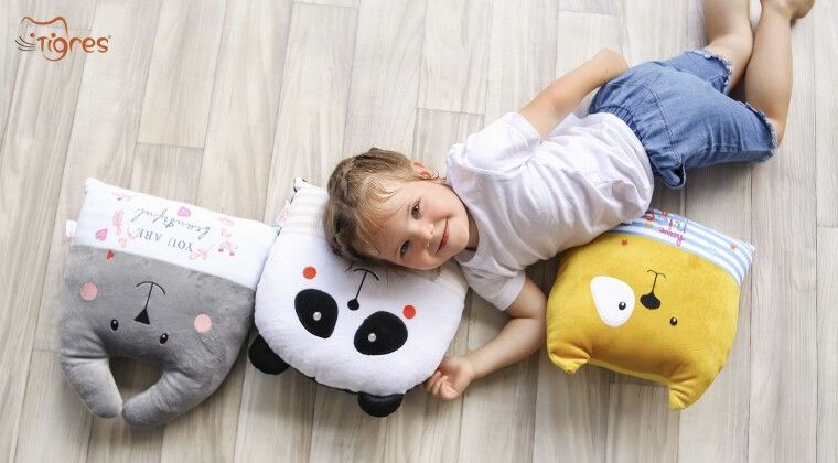 Фото - Подушки-іграшки для комфорту та інтер’єру в дитячій кімнаті