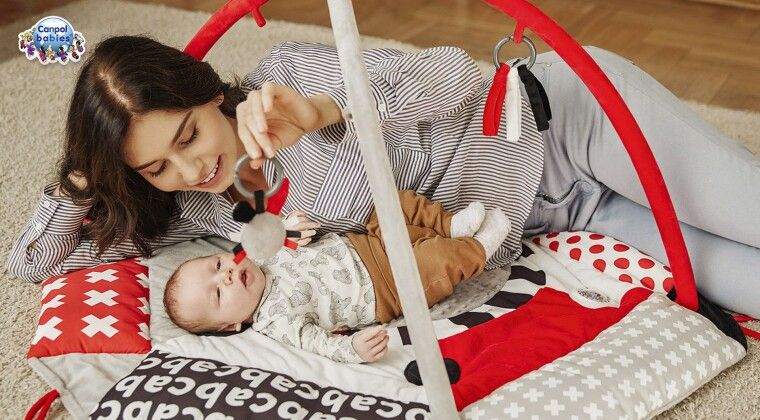 Фото - Розвиваючий килимок Canpol babies для гармонійного розвитку малюка