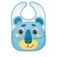 Canpol babies Слинявчик пластмасовий з кишенькою Hello Little -  бежевий