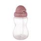 Бідончик зі складною силіконовою трубочкою Canpol babies рожевий 270 мл - 2