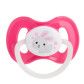 Пустушка латексна кругла Canpol babies 6-18 м-ців Bunny & Company рожева