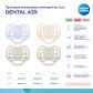 Пустушка силіконова симетрична Canpol babies 6-18 міс DENTAL AIR 2 шт. - блакитна - 3
