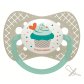 Canpol babies Пустышка силиконовая симметричная 0-6 м-цев Cupcake - серая 